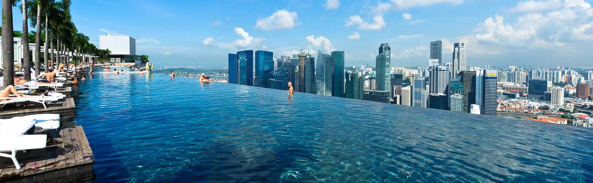 Marina Bay Sands-Infinity swimming pool